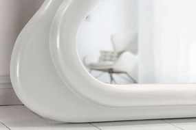 Oglinda de perete design modern CURVY 160cm, alb A-45942 VC