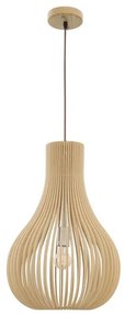 Lustra moderna decorativa design lemn natural Soho NVL-9138061