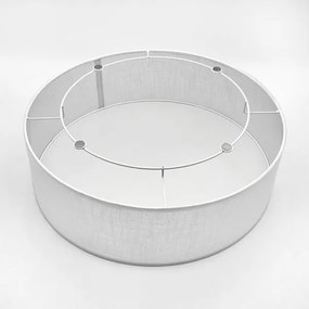 Plafonieră Brilagi BELLADONNA 2xE27/15W/230V d. 40 cm alb/stejar nuc