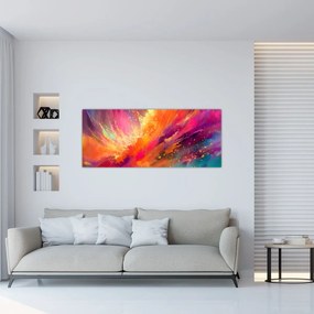 Tablou - Abstractizare dinamică (120x50 cm)