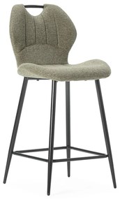 Scaune de bar verzi 2 buc. (înălțime șezut 65 cm) Muli – Marckeric