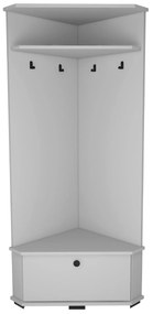 Pantofar Cuier Colt Aselna cu Usa si rafturi, 84 x 177 x 51 cm