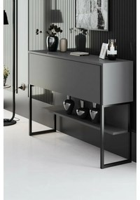Comodă Luxe Anthracite and Black