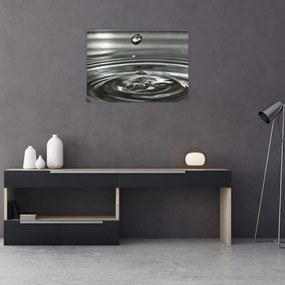 Tablou - Picături de apă (70x50 cm)