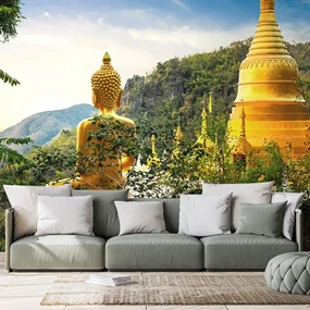 Tapet autoadeziv vedere la Buddha de aur