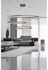 Lustră LED pe cablu HALO LED/130W/230V neagră Azzardo AZ4707