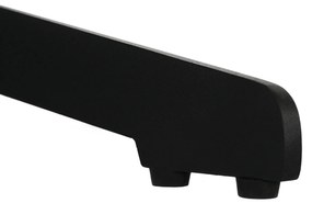 Scaun pivotant de lux, cu model / negru, KAILAN