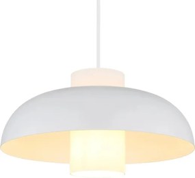 Globo 15755W - Pendul pe cablu LOWE 1xE27/60W/230V alb