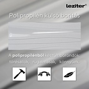 Valiză mare Travelux Voyager cu hardtop 50x78x30 cm gri