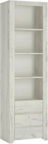 Biblioteca ANGEL TIP 11, alb, PAL melaminat, 56x40x191 cm