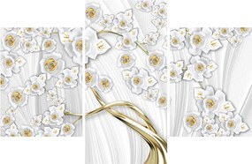 Tablou - Copac cu decor auriu (90x60 cm)