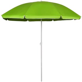 Umbrela de gradina CORAL inclinabila 180 cm, verde