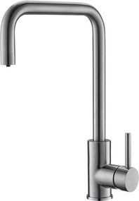 Baterie bucatarie Alveus Dual monocomanda crom mat