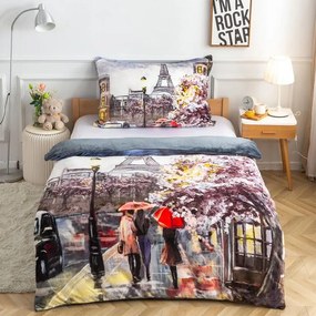 APEX Lenjerie de pat din micropluş PARIS