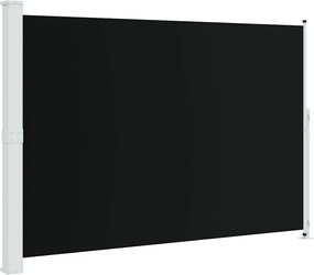 vidaXL Copertină laterală retractabilă de terasă, negru, 200 x 300 cm