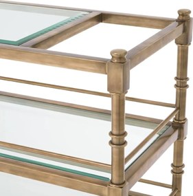 Gheridon, Masuta cu roti design LUX Alexia