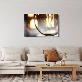 Tablou cu becul aprins (90x60 cm)