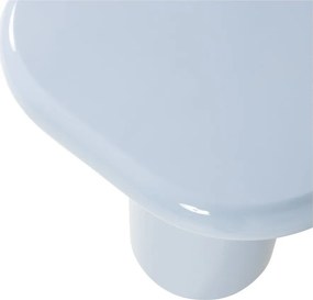 Măsuță auxiliară cu aspect lucios 50x50 cm Zava – WOOOD