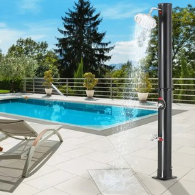 Duș solar DELFINA, 20 l, negru Jurhan