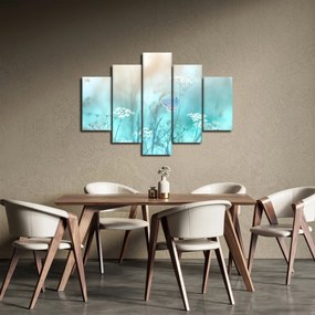 Tablou - Fluture în albastru (150x105 cm)