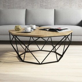 Măsuță de conferință Diamond Oak