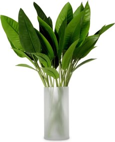 Buchet artificial LUX din 36 fire frunze Strelitzia