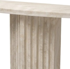 Consola LUX din travertin stil Art Deco Atzaro