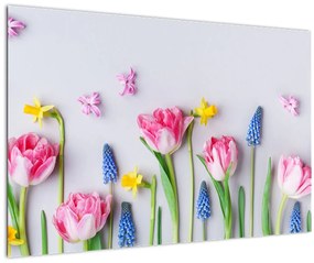 Tablou - Flori de primăvară (90x60 cm)