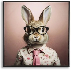 Tablou Office Bunny 62,5/2,8/62,5 cm