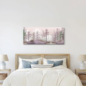 Tablou cu pădure (120x50 cm)
