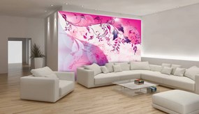 Fototapet - Arta din flori - abstact (152,5x104 cm)