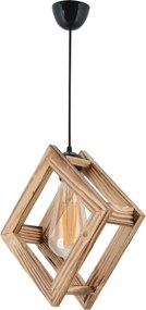 Lustra 390FLH1847, stejar, lemn, 34x78 cm