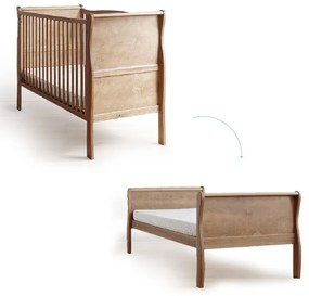 Woodies Safe Dreams - Patut transformabil Noble Vintage Pentru bebe si junior, 140x70 cm