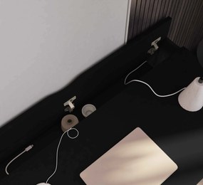 Birou NEVY 120x60 cm, negru