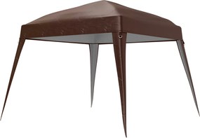 Outsunny Acoperiș de schimb pentru pavilion, prelată de schimb pentru pavilion de grădină 3 x 3 m, înlocuitor acoperiș pentru cort de grădină, UPF50+, material Oxford, Cafea | Aosom Romania