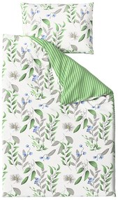 Lenjerie de bumbac KARDA alb Dimensiune lenjerie de pat: 70 x 90 cm | 140 x 200 cm