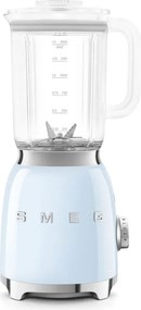 Blender Smeg BLF03PBEU, 800 W, 1,5 l, 18 000 rpm, 4 programe, 4 viteze + Impuls, Otel inoxidabil, Albastru pastel