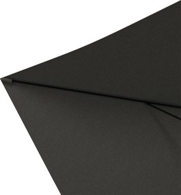 Outsunny Umbrelă de Soare Dreptunghiulară, Umbrelă pentru terasă cu înclinare și deschidere cu manivelă, 300x200x248 cm, Gri | Aosom Romania
