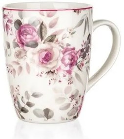 Banquet Cană ceramică Rose 350 ml