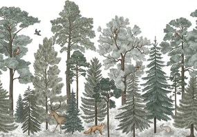 Fototapet, Scandinavian Bellewood, Animal, Rebel Walls