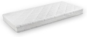 Saltea super-ventilata  Air-flow 180x200x16cm, husa 3D Bumbac Natur lavabila la 90C, detasabila, hipoalergenica, rulata, fermitate medie