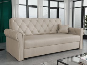 Canapea extensibilă Clovea Roma IV (Bej) (cu sp. depozitare). Promo -17%. 1105527