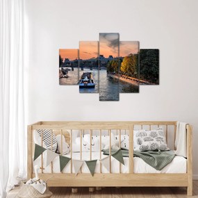 Tablou - gondole italiene (150x105 cm)