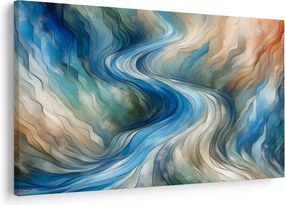 Tablou - Curent abstract (90x60 cm)