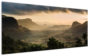 Tablou -  Vîrfurile Cubaneze (120x50 cm), în 40 de alte dimensiuni noi