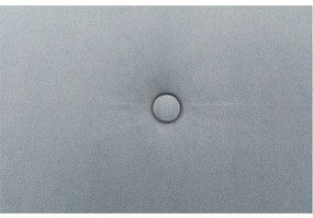 Taburet modern Culoare Gri Deschis / Alb, RUFINO