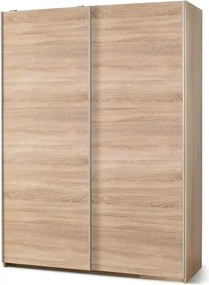 Dulap LIMA S1, stejar sonoma, cu 2 usi, 153x58x210 cm