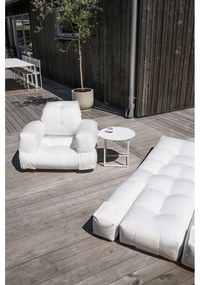 Scaun extensibil adecvat pentru exterior Karup Design Design OUT™ Hippo White, alb