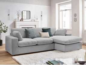 Colțar gri deschis Belair – Bobochic Paris