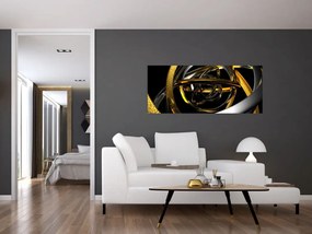 Tabloucu abstracție modernă (120x50 cm)